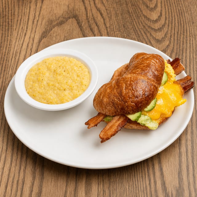 Breakfast Croissant.